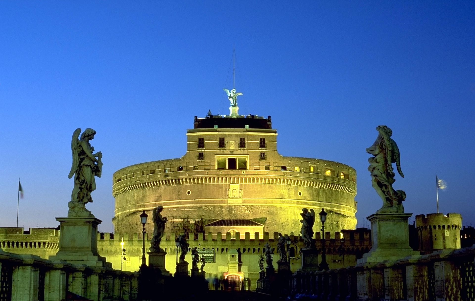 กรุงโรม-ปราสาทเซนต์เเองโกล