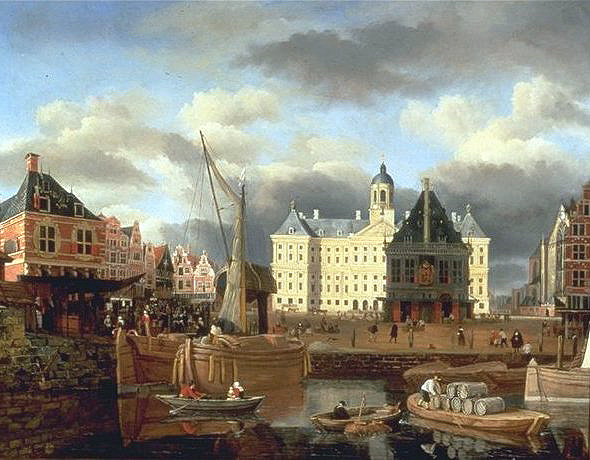 พระราชวังหลวง อัมสเตอร์ดัม -งดงามมาก