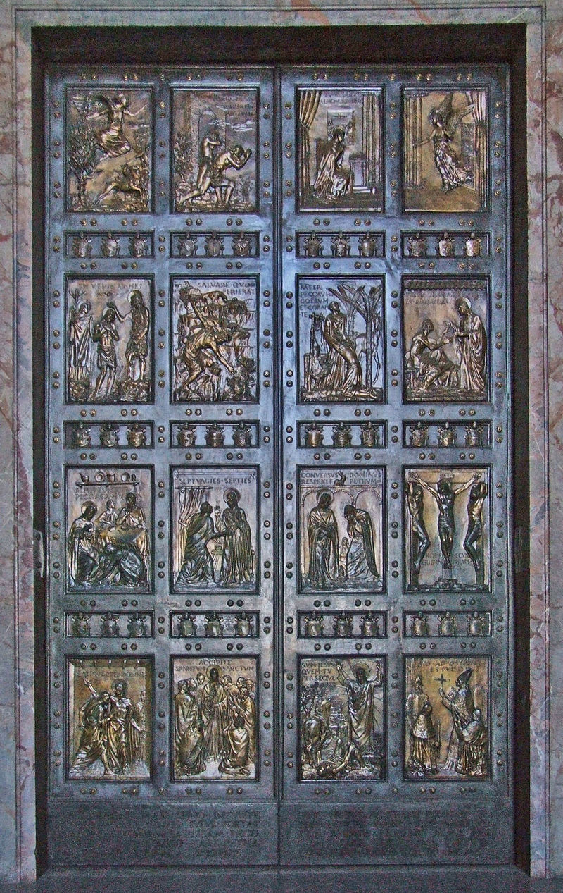มหาวิหารเซนต์ปีเตอร์-ประตูศักดิ์สิทธิ์