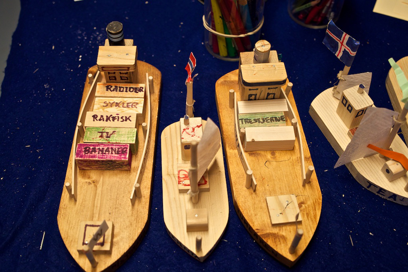 พิพิธภัณฑ์การเดินเรือนอร์วีเจียน-เรือที่เด็กๆ สร้างเอง