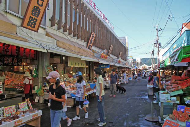 10 ตลาดญี่ปุ่นที่น่าสนใจ-ตลาดเช้าฮาโกดาเตะ